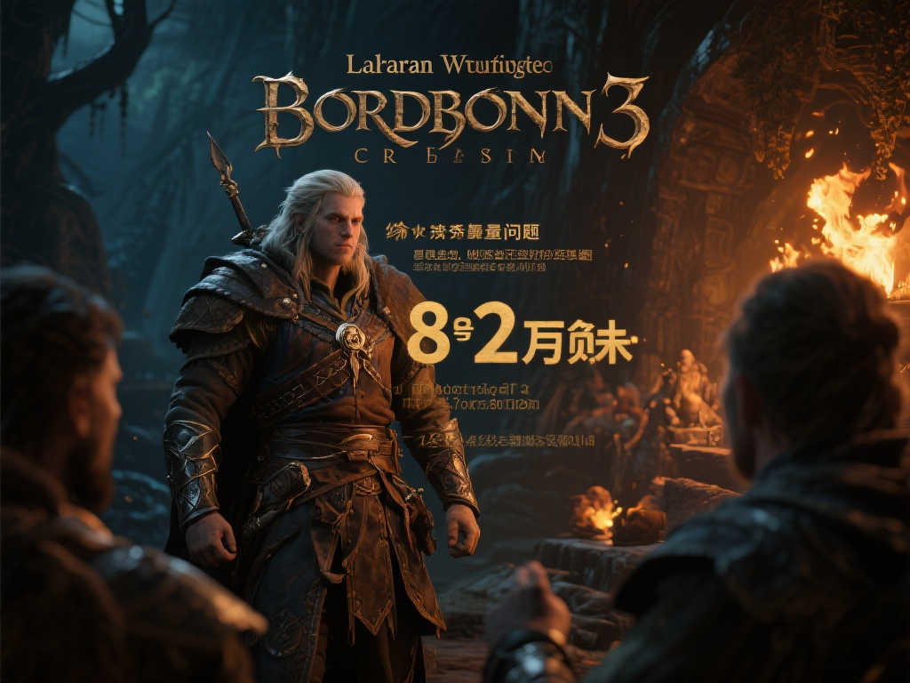 《博德之门3》八号补丁上线，在线玩家峰值突破12万！